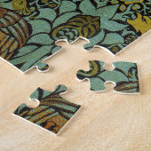 Puzzle William Morris Peacock Dragon Fond d'écran (Côté)