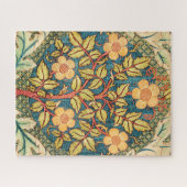 Puzzle William Morris Rose Wreath (Horizontal)