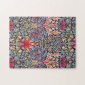 Puzzle William Morris Snakeshead Floral Art Nouveau (Horizontal)