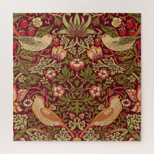 Puzzle William Morris Strawberry Thief (Vertical)