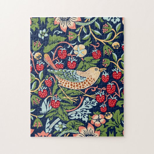 Puzzle William Morris Strawberry Thief (Vertical)