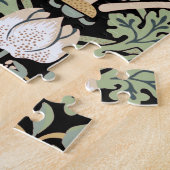 Puzzle William Morris Strawberry Thief I Black Birds (Côté)