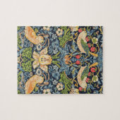 Puzzle William Morris Strawberry Thief Motif floral (Horizontal)