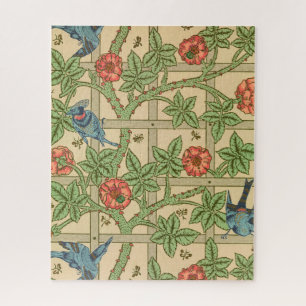 Puzzle William Morris Trellis Design classique de papier 
