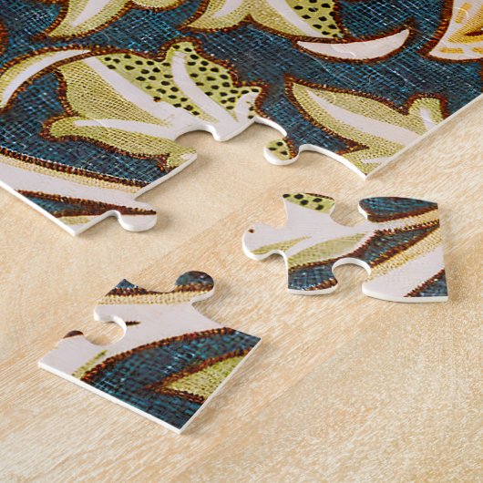 Puzzle William Morris Trent Garden Flower Motif classique (Côté)