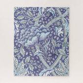Puzzle William Morris Windrush fleurs bleues (Vertical)