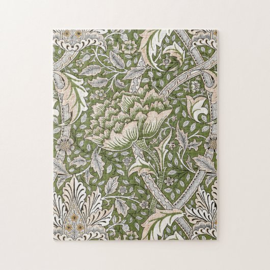 Puzzle William Morris Windrush fleurs florales classique (Vertical)