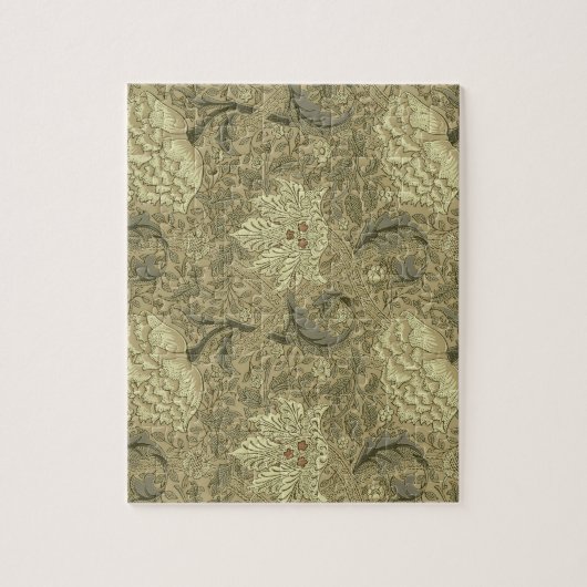 Puzzle William Morris Windrush Motif de fond d'écran (Vertical)