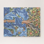Puzzle William Morris Woodpecker Tapestry (Horizontal)