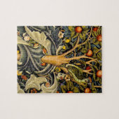 Puzzle William Morris Woodpecker Tapestry Arts & Artisana (Horizontal)