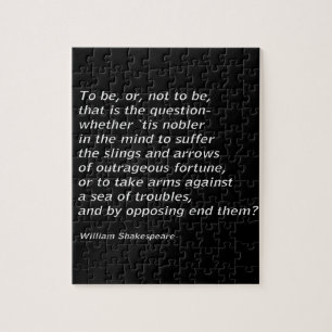 Puzzle William Shakespeare`s `Hamlet`