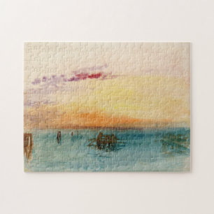 Puzzle William Turner - Le lagon près de Venise au couche