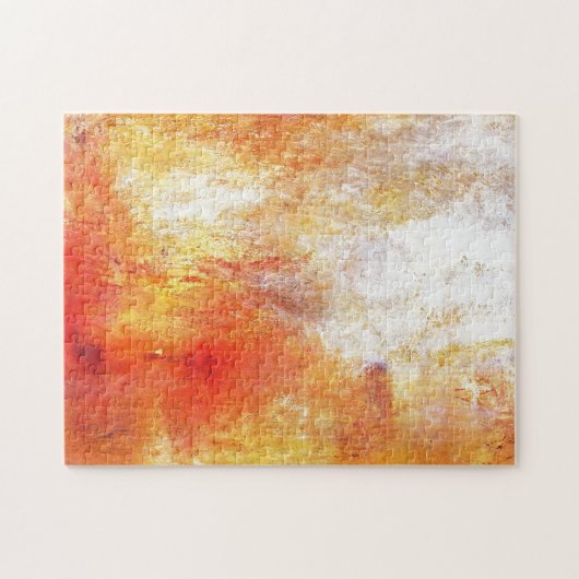 Puzzle William Turner Soleil Cadre Au-Dessus D'Un Lac Rom (Horizontal)