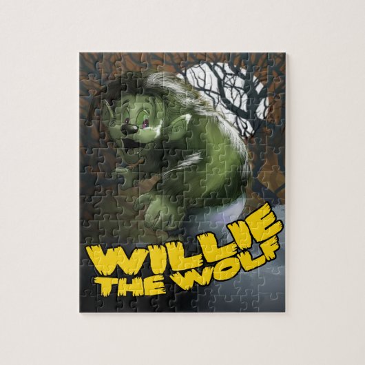 Puzzle Willie le loup au cinéma (Vertical)