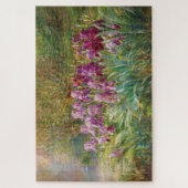 Puzzle Willows et Irises au bord d'un ruisseau (Vertical)