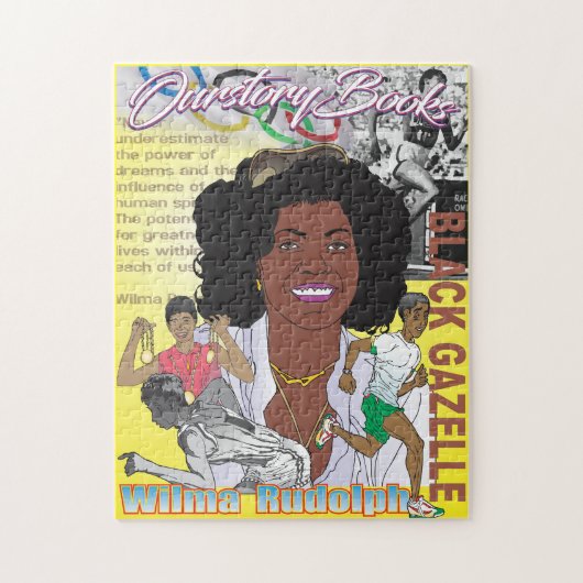 Puzzle Wilma Rudolph (Vertical)