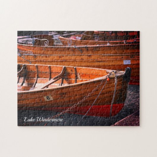 Puzzle Windermere Bateaux du Lake District (Horizontal)