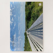 Puzzle Winding Quietude - Florida Boardwalk | Ember tranq (Vertical)