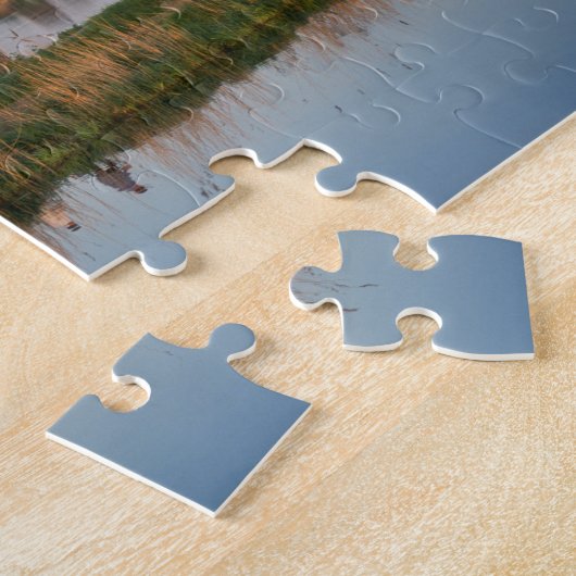 Puzzle Windmills, Kinderdijk, Pays-Bas (Côté)
