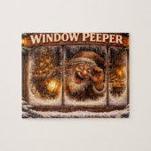 Puzzle Window Peeper Icelandic Yule Lad  (Horizontal)