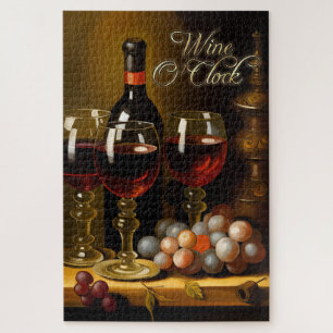 Puzzle Wine O'Clock
