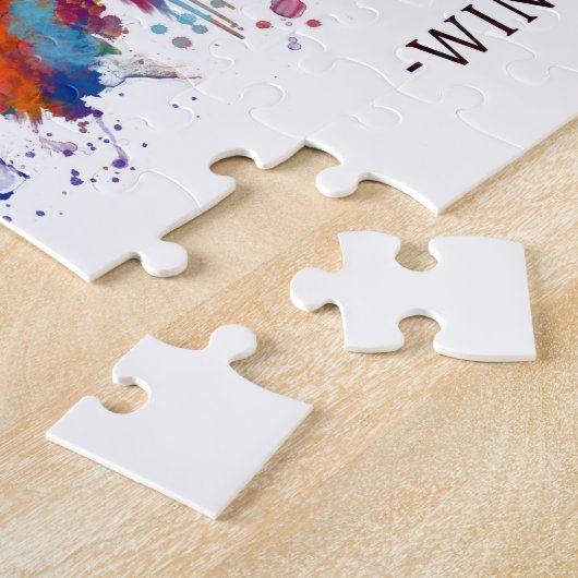 Puzzle Winnipeg Manitoba Skyline (Côté)