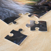 Puzzle Winter Fox Québec Canada. (Côté)