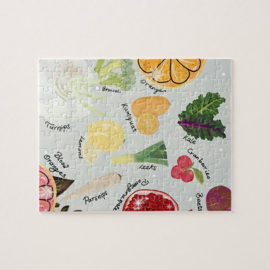 Puzzle Winter Produce  (Horizontal)