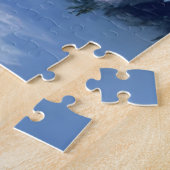 Puzzle Winter River Sunset Landscape Snow Watercolor (Côté)