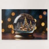 Puzzle Winter Snowglobe (Horizontal)