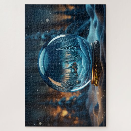 Puzzle Winter Snowglobe (Vertical)