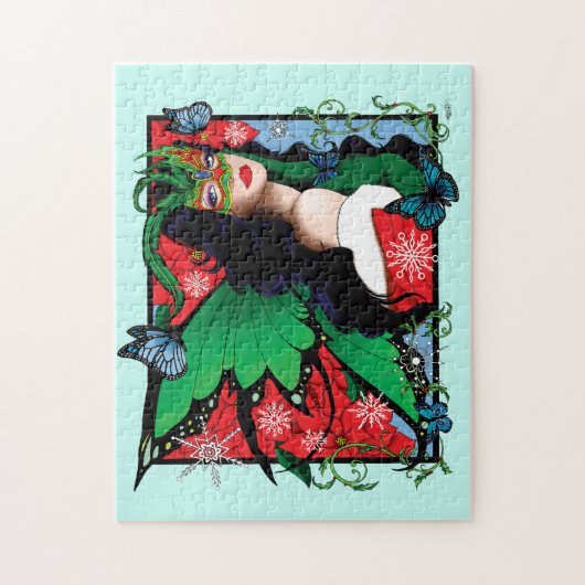 Puzzle Winter Solstice Fairy (Vertical)