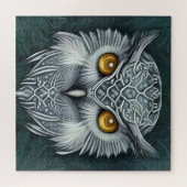 Puzzle Winter Wonder Chouette des neiges Beauté (Horizontal)