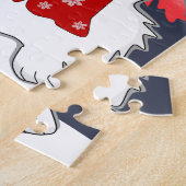 Puzzle Winter Wonderland Deer, Tree, & Bear Christmas  (Côté)