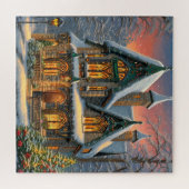 Puzzle Winter Wonderland House (Horizontal)