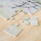 Puzzle Winter Wonderland : Paysage aquarelle (Côté)