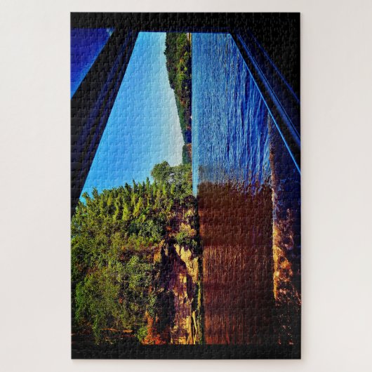 Puzzle Wisconsin (Vertical)