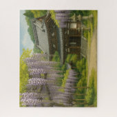Puzzle Wisteria at Byakugo-ji Temple (Vertical)