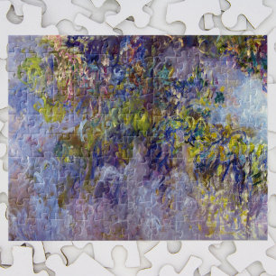 Puzzle Wisteria (moitié gauche) de Claude Monet