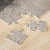 Puzzle Wisteria poussant contre une maison blanche (Côté)