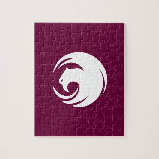 Puzzle with Flag of Phoenix, Arizona (Vertical)