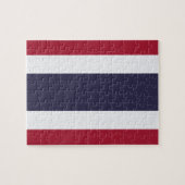 Puzzle with Flag of Thailand (Horizontal)