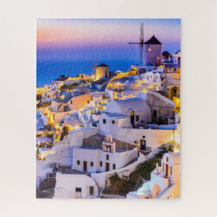 Puzzle with Gift Box Oia, Santorini Griekenland Legpuzzel
