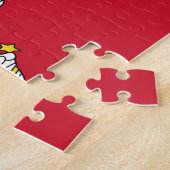 Puzzle with Isle of Man Flag United Kingdom (Côté)