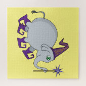 Puzzle Wizard Elephant (Horizontal)