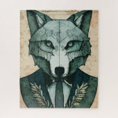 Puzzle Wolf Aristocrat (Vertical)