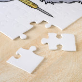 Puzzle Wolf aux fléchettes avec Dart (Côté)
