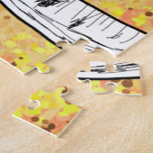 Puzzle Wolf dans Bois d'automne (Côté)