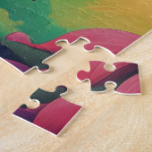 Puzzle Wolf debout dans un paysage onirique (Côté)