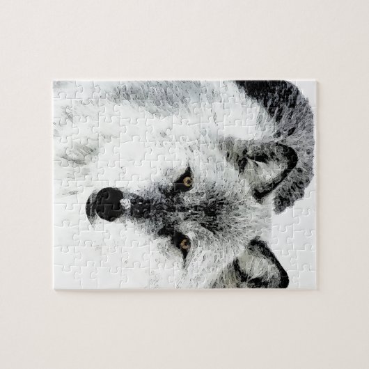 Puzzle Wolf Eyes (Horizontal)